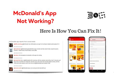 Fix Your Issue: McDonald's App Not Working