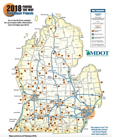 Mdot Truck Operators Map