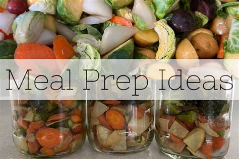 Meal Prep for Simplicity