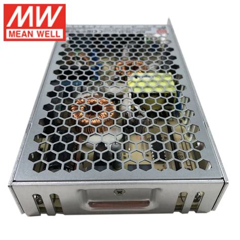 Mean Well Rsp-100 Series 3.3v 5v 7.5v 12v 13.5v 15v 24v 27v 48v Dc 100w Single Output Switching With Pfc Function Power Supply