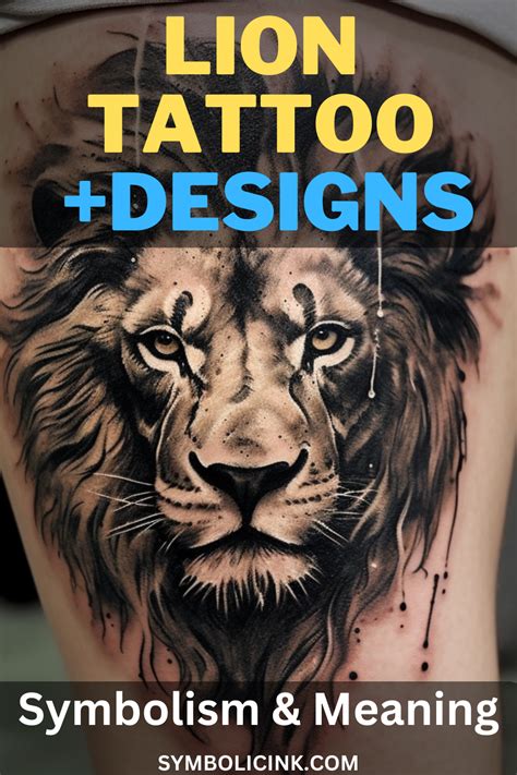 Meaning Lion Tattoo