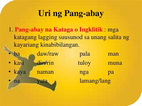 Meaning Ng Pang Abay