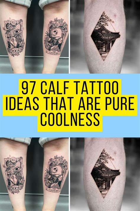 Meaningful Calf Tattoos