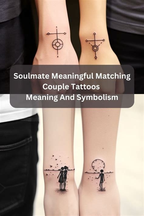 Meaningful Soulmate Couples Matching Tattoos