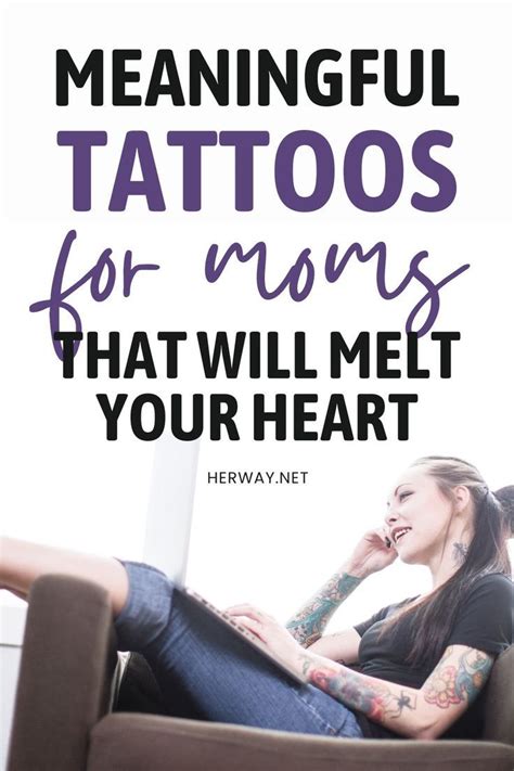 Meaningful Tattoos For Moms