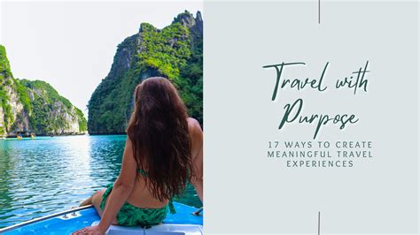 Meaningful Travel Experiences