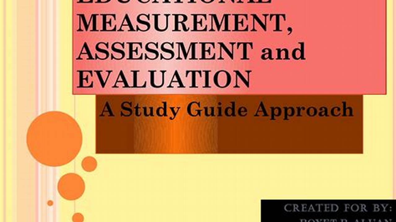 Measurement And Evaluation, Brochure Template