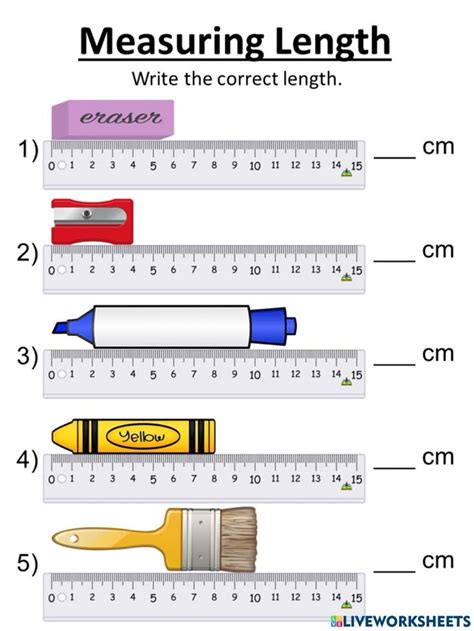 Measurement Length Activities