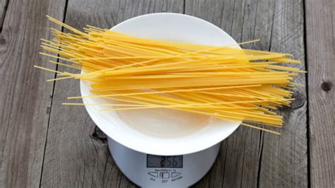 Measuring and Preparing Pasta for Cooking