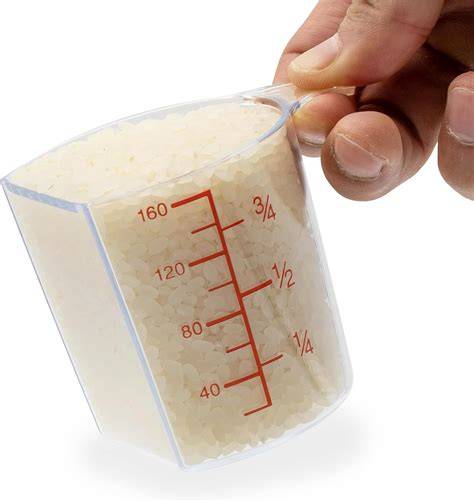 Measuring rice