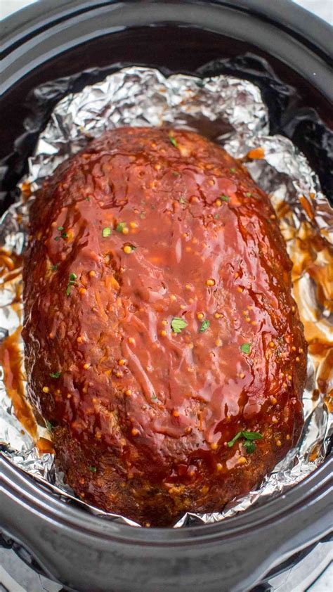Slow Cooker Meatloaf and Garlic Butter Potatoes Recipe Fall crockpot