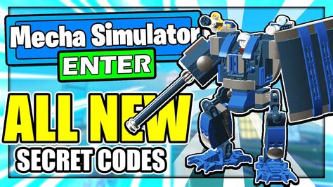 Mecha Simulator Codes - Roblox - June 2023 -