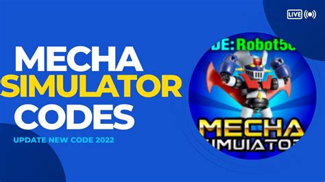 Mecha Simulator Codes June 2022 - Roblox