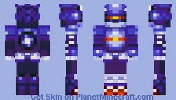Unleash the Ultimate Power with Mecha Sonic Skin in Minecraft - Get Ready for an Epic Adventure!