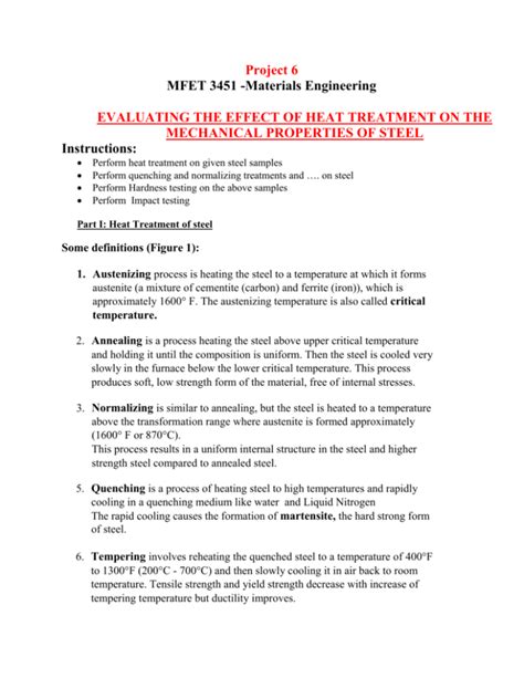 Unlocking the Secrets of Materials: A Comprehensive Mechanical Properties Lab Report.