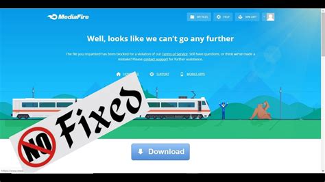 Mediafire Error
