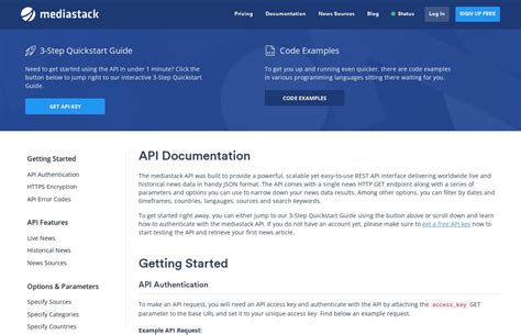 Mediastack REST API: Key Features and Benefits
