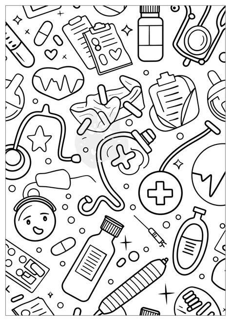 Medical Coloring Pages