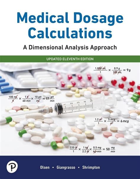Medical Dosage Calculations: A Dimensional Analysis Approach Highlights