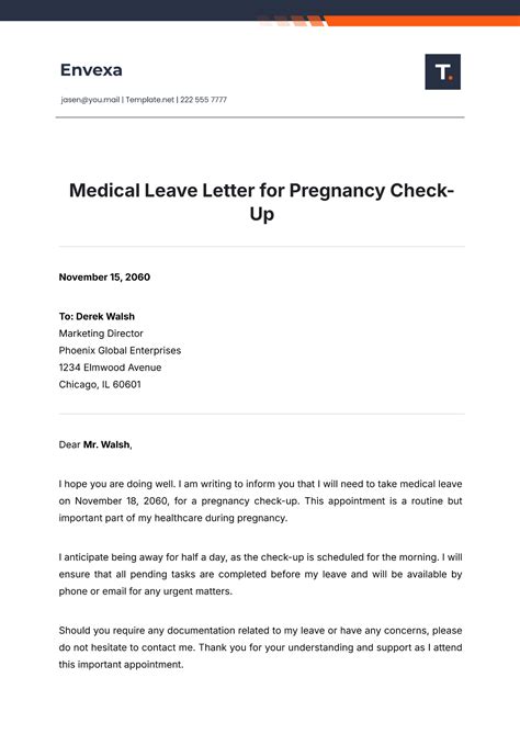 Medical Reasons: The First Check