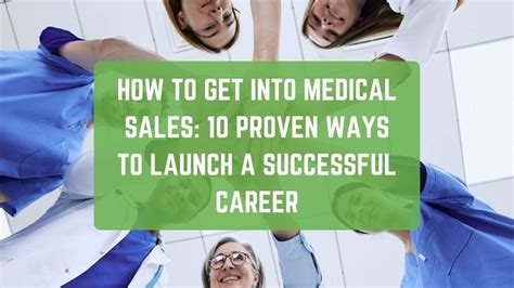 Medical Sales Rep Career