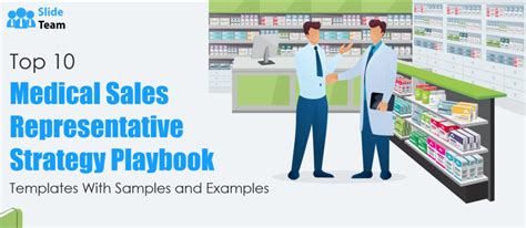 Medical Sales Representative Reviewing Documents