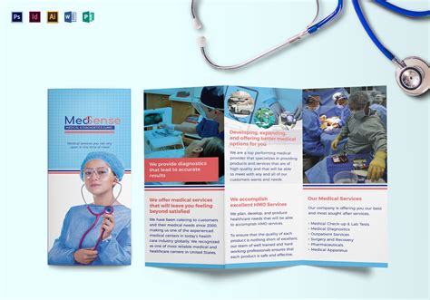Medical Tri Fold Brochure Template