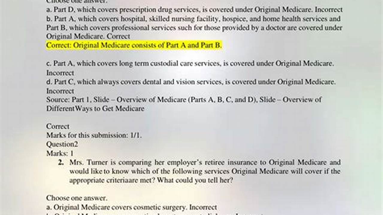 Medicare Questions And Answers 2024
