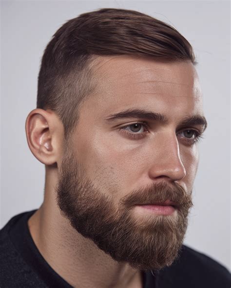 Medium Beard Styles Side View