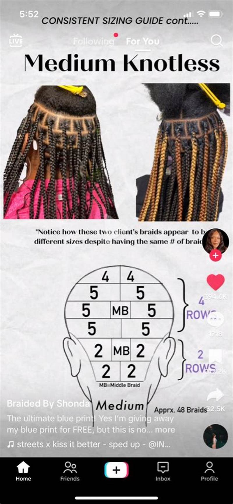 Medium Braid Pattern