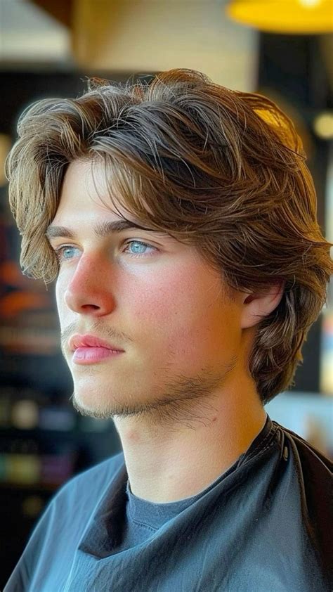 Medium Length Box Hairstyle Boy