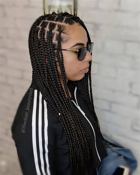 Transform Your Look with Stunning Medium-Sized Box Braids: Elevate Your Confidence and Style!