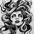 Medusa Head Tattoo Design