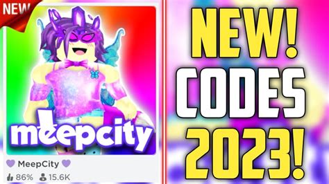 MeepCity Codes - Roblox - June 2023 -