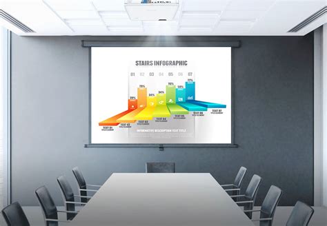 Meeting room projector