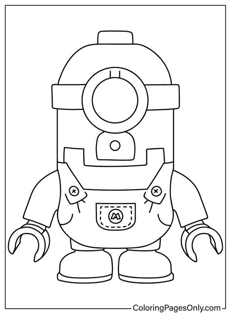 Mega Minion Coloring Pages