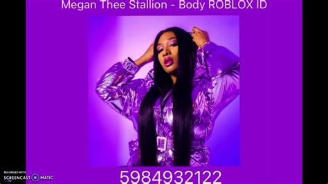 Megan Thee Stallion - Body Roblox ID