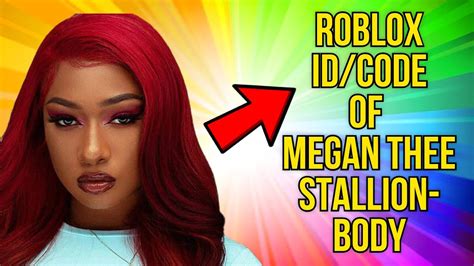 Megan Thee Stallion Roblox Song IDs - YouTube