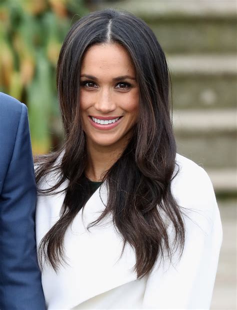 Meghan Markle With Curly Hair