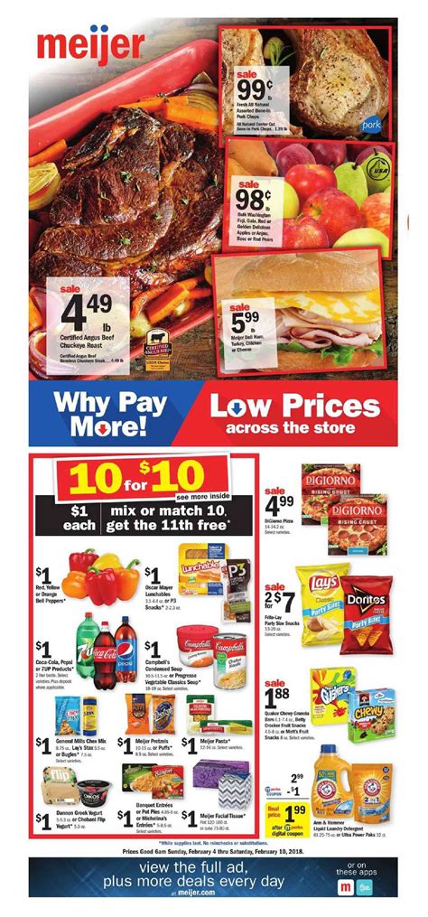Meijer's Weekly Grocery Ad