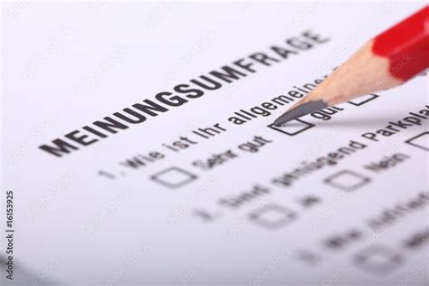 Meinungsumfrage