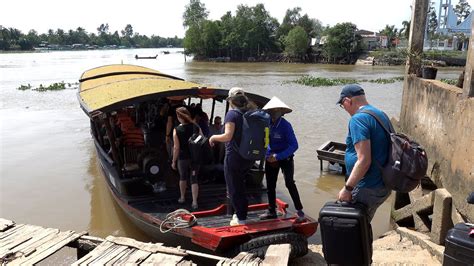 Arrival in Mekong Delta