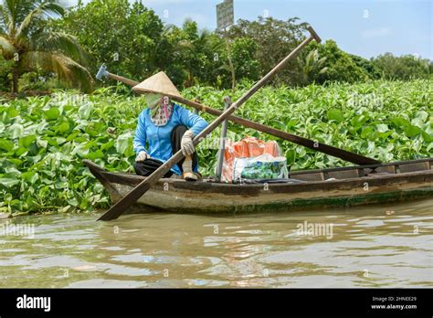 Mekong Delta rowing boat