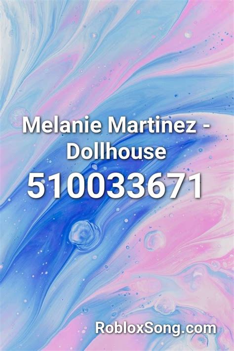Melanie Martinez Roblox ID