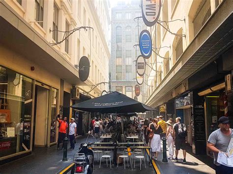 Melbourne laneway cafe