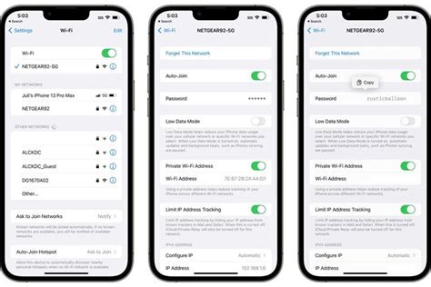 Melihat Informasi Jaringan Di Ios