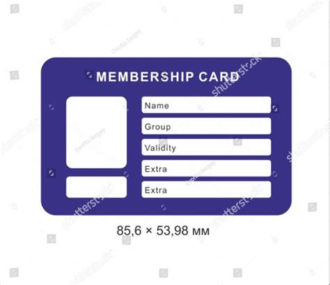 Membership Cards Templates