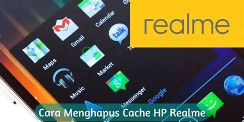 Ilustrasi membersihkan cache HP Realme