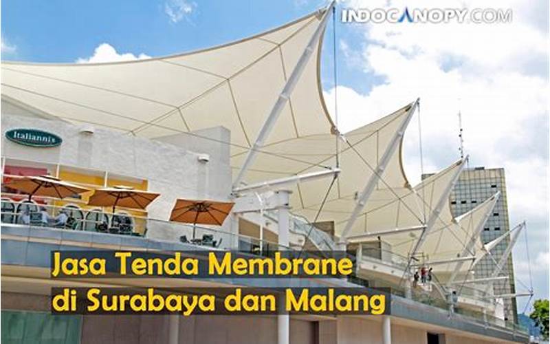 Membrane Canopy Surabaya: The Perfect Solution For Your Outdoor Space