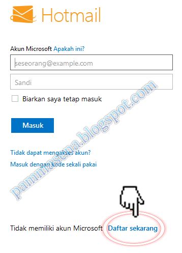 Membuat Email Hotmail